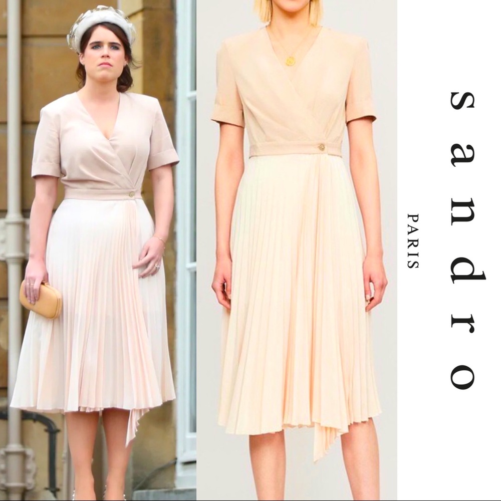 Sandro Gladis Wrap Dress